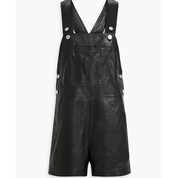 FRAME 100% Genuine Leather overalls Size XS Retail $1095